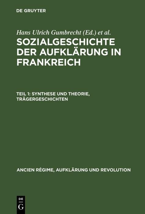 Produktbild: Synthese und Theorie, Tr&auml;gergeschichten
