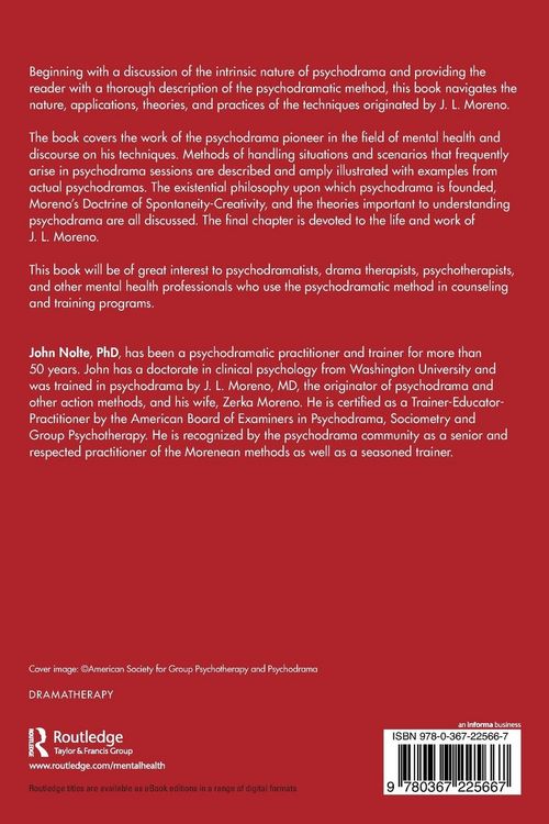 Produktbild: J.L. Moreno and the Psychodramatic Method