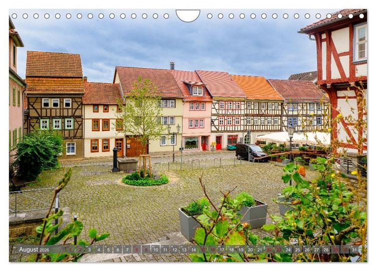 Produktbild: Ein Blick auf Treffurt (Wandkalender 2026 DIN A4 quer), CALVENDO Monatskalender