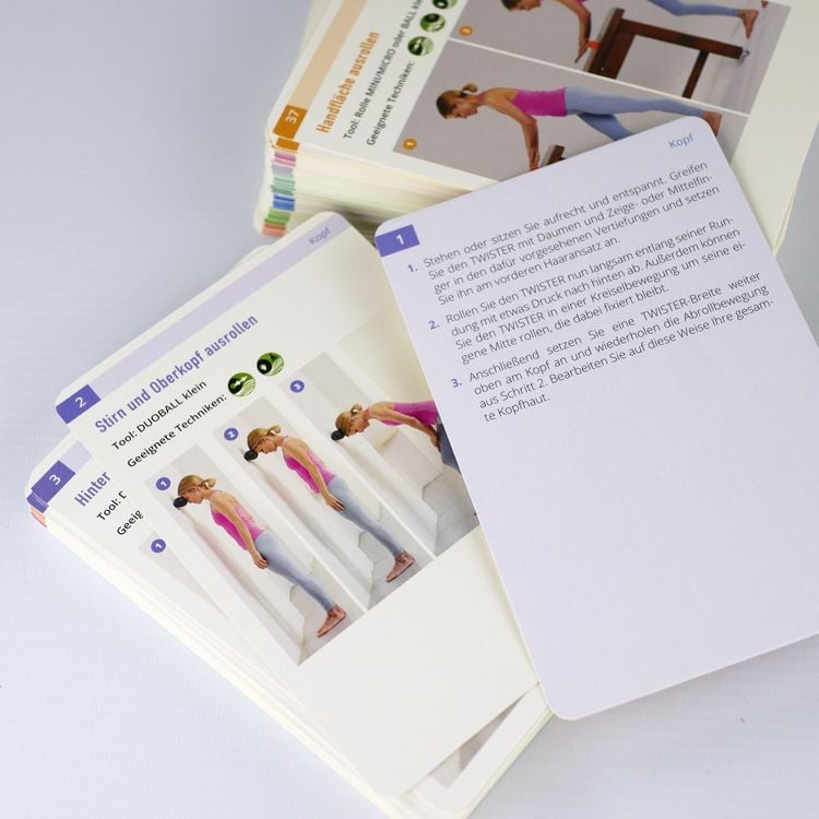 Produktbild: Schmerzen selbst behandeln mit BLACKROLL&reg; &ndash; Kartenset