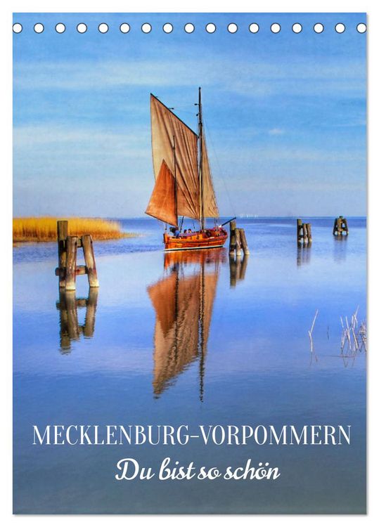 Produktbild: MECKLENBURG-VORPOMMERN. Du bist so sch&ouml;n (Tischkalender 2026 DIN A5 hoch), CALVENDO Monatskalender