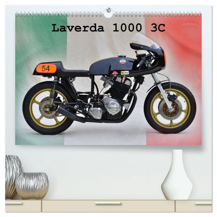 Produktbild: Laverda 1000 3C (hochwertiger Premium Wandkalender 2026 DIN A2 quer), Kunstdruck in Hochglanz