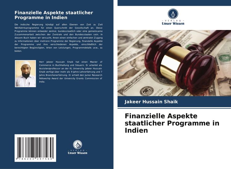 Produktbild: Finanzielle Aspekte staatlicher Programme in Indien