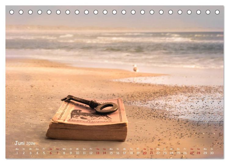 Produktbild: Die Geschichten des Schl&uuml;ssels (Tischkalender 2026 DIN A5 quer), CALVENDO Monatskalender