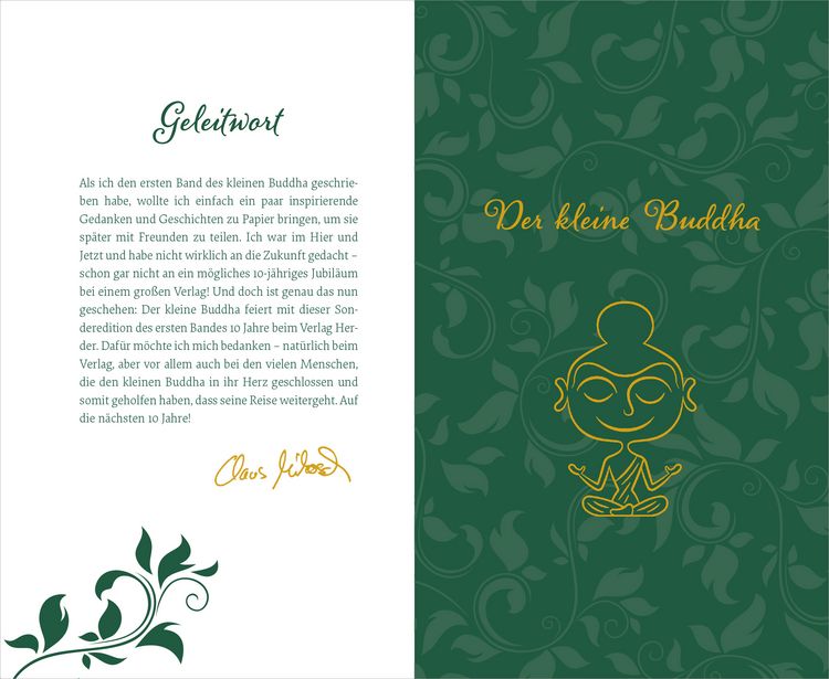 Produktbild: Der kleine Buddha auf dem Weg zum Glück. Jubiläumsausgabe