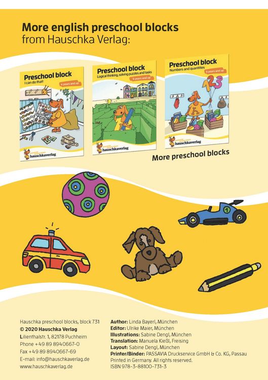 Kindergarten Activity Book from age 4 years - Line Tracing, connect-the-dots, spot the difference - for kids, boy and girl