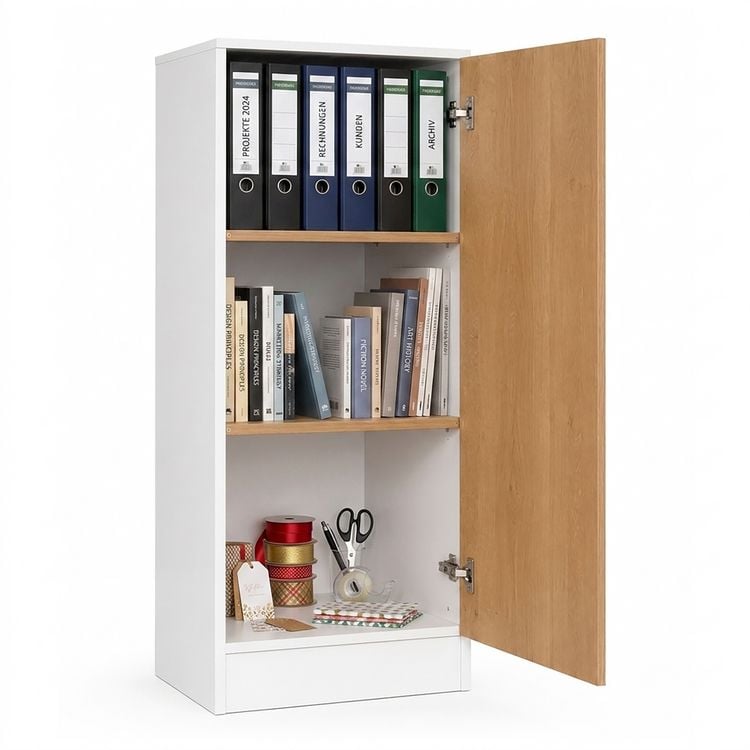 Produktbild: Mehrzweckschrank B&uuml;ro Wohnzimmer Dilos 114 x 52 cm