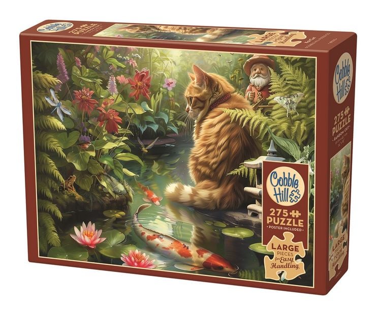 Produktbild: COBBLE HILL PUZZLES - Koi-Katze 275 Teile