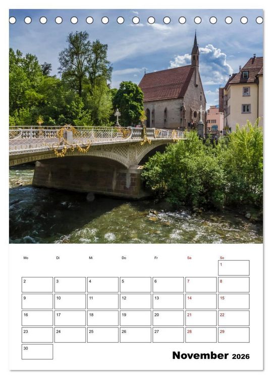 Produktbild: MERAN Terminplaner (Tischkalender 2026 DIN A5 hoch), CALVENDO Monatskalender