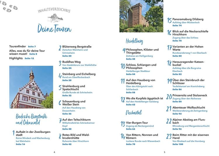 Produktbild: Erlebnis-Wanderungen in und um Heidelberg