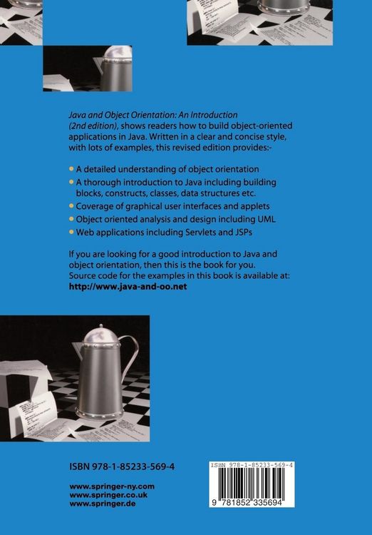 Produktbild: Java and Object Orientation: An Introduction