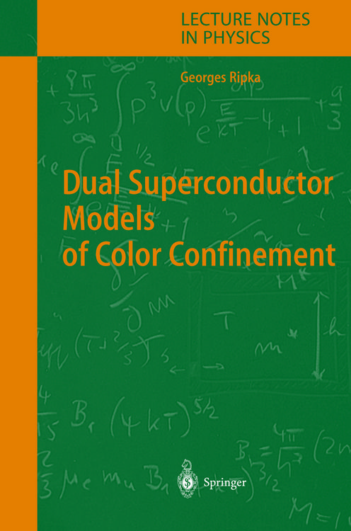 Produktbild: Dual Superconductor Models of Color Confinement