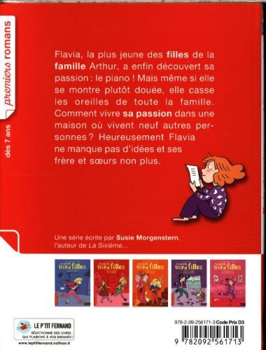 Produktbild: La famille trop d'filles: Flavia, piano piano