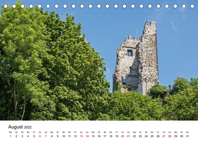 Produktbild: Der Drachenfels - Sch&ouml;ne Aussichten (Tischkalender 2022 DIN A5 quer)