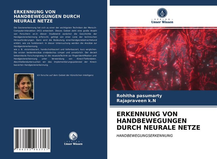 Produktbild: Erkennung von Handbewegungen Durch Neurale Netze