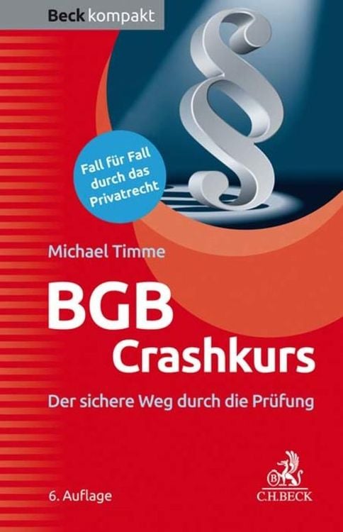 Bild vom Artikel BGB Crashkurs vom Autor Michael Timme