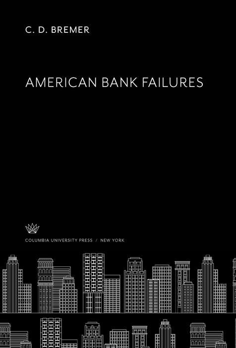 Produktbild: American Bank Failures