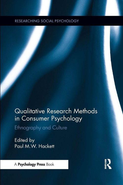 Produktbild: Qualitative Research Methods in Consumer Psychology