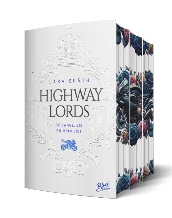 Produktbild: Highway Lords: So lange, bis du f&auml;llst | Limitierte Aufwendig gestaltete Ausgabe mit Farbschnitt &ndash; das integrierte Page Overlay ist limitiert nur in der ersten Auflage enthalten