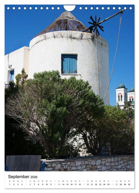 Produktbild: Liebenswertes Paros, Insel der Kykladen (Wandkalender 2026 DIN A4 hoch), CALVENDO Monatskalender