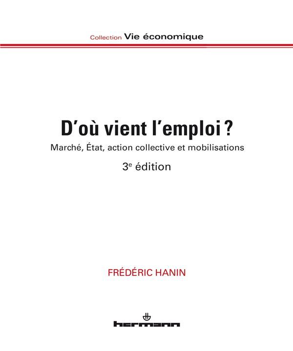 Produktbild: D ou vient l emploi ?