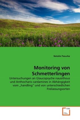 Produktbild: Pasurka, N: Monitoring von Schmetterlingen