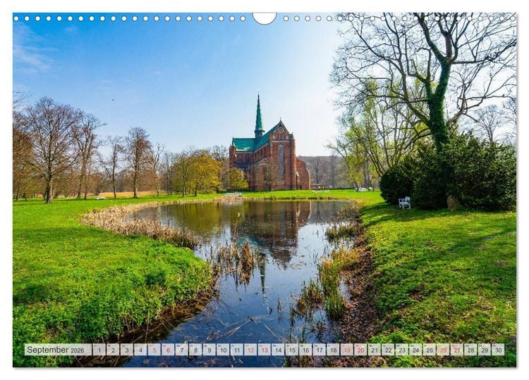 Produktbild: Mecklenburg Vorpommern Impressionen (Wandkalender 2026 DIN A3 quer), CALVENDO Monatskalender
