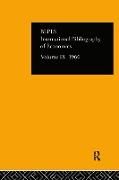 Produktbild: E, C: IBSS: Economics: 1960 Volume 9