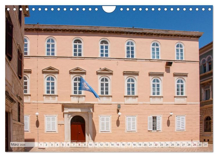 Produktbild: Zadar - R&ouml;mische Metropole in Kroatien (Wandkalender 2026 DIN A4 quer), CALVENDO Monatskalender