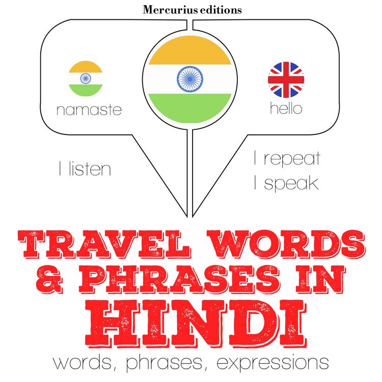 Produktbild: Travel words and phrases in Hindi
