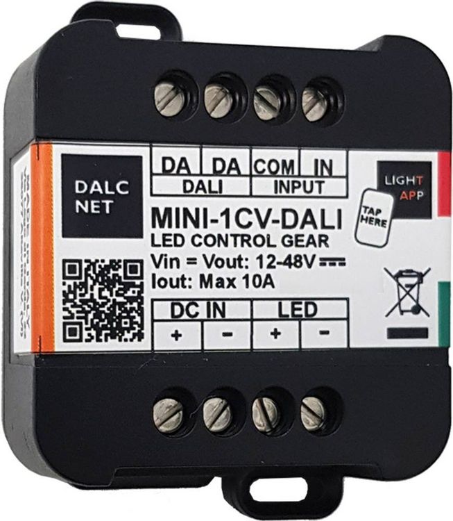 Produktbild: Dalcnet MINI-1CV-DALI Dimmer 1-Kanal