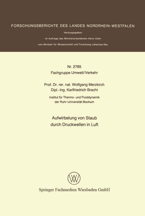 Produktbild: Aufwirbelung von Staub durch Druckwellen in Luft