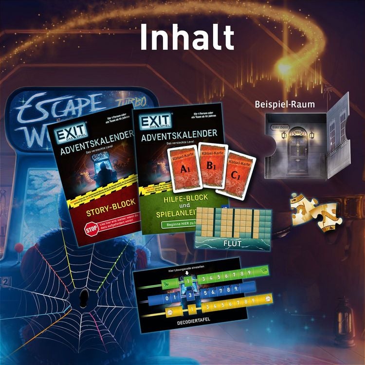 Produktbild: EXIT&reg; - Das Spiel - Adventskalender: Das versteckte Level