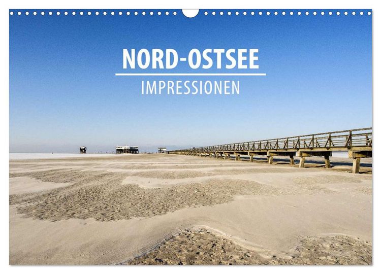 Produktbild: Nord-Ostsee Impressionen (Wandkalender 2026 DIN A3 quer), CALVENDO Monatskalender