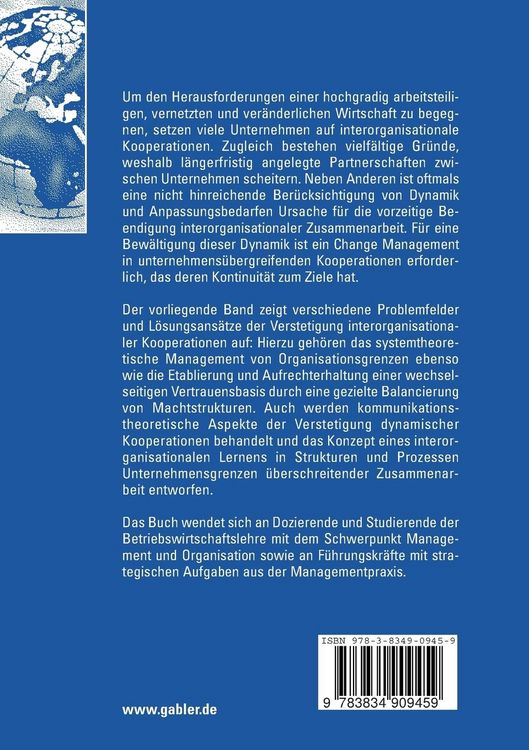 Produktbild: Kontinuit&auml;tsorientierte Koordination dynamischer Kooperationen