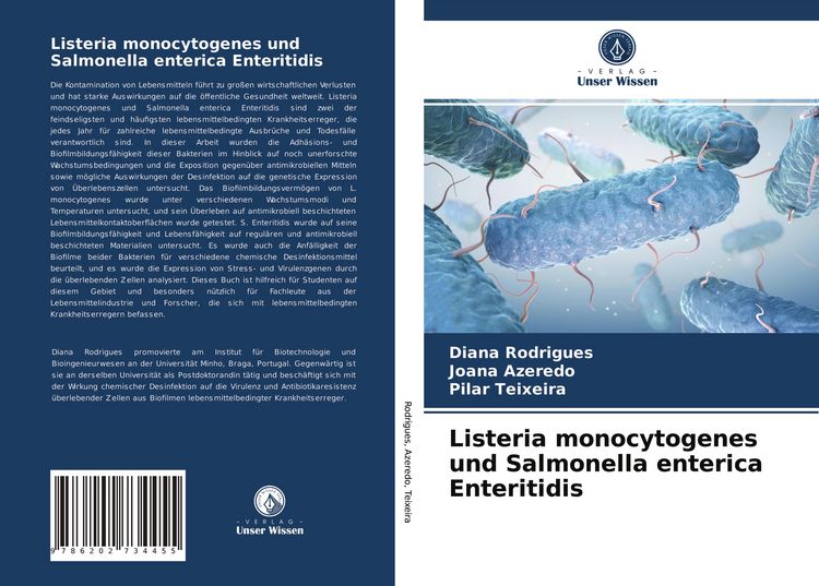 Produktbild: Listeria monocytogenes und Salmonella enterica Enteritidis