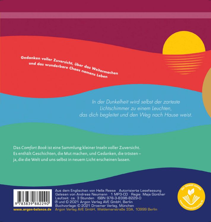 Produktbild: The Comfort Book - Gedanken, die mir Hoffnung machen