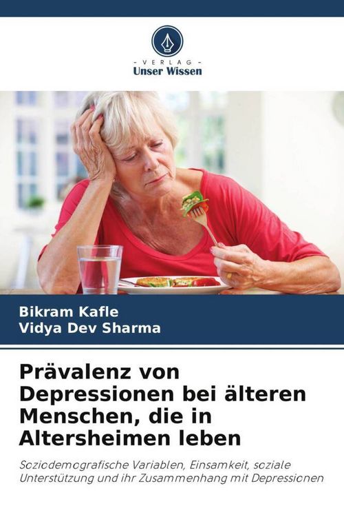 Produktbild: Pr&auml;valenz von Depressionen bei &auml;lteren Menschen, die in Altersheimen leben
