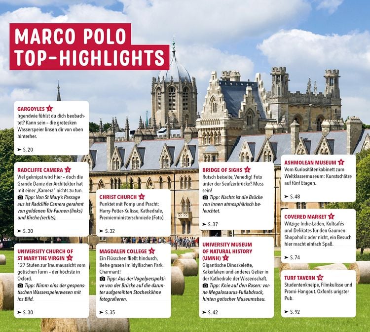 Produktbild: MARCO POLO Reisef&uuml;hrer Oxford