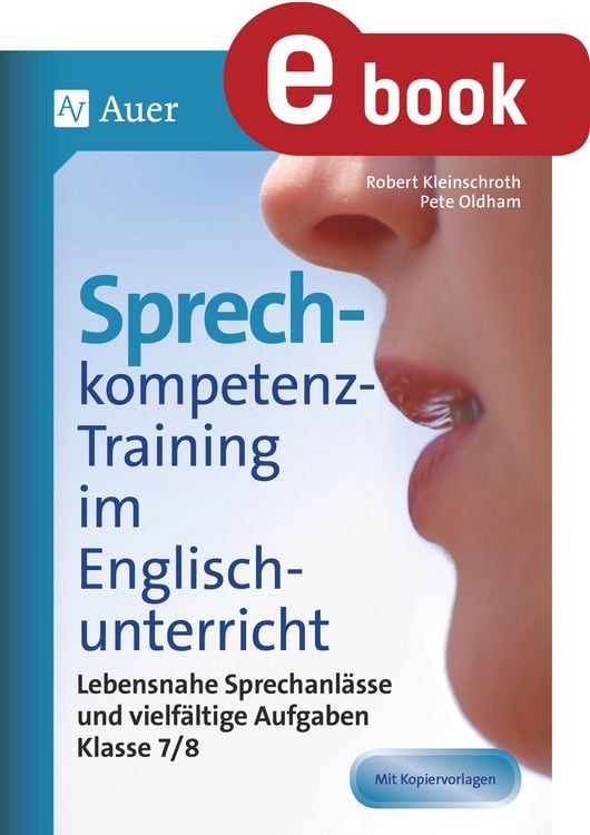 Produktbild: Sprechkompetenz-Training im Englischunterricht 7-8