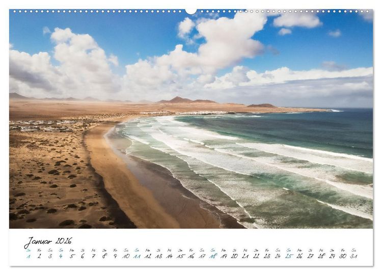Produktbild: Lanzarote - Inselgl&uuml;ck im Atlantik (hochwertiger Premium Wandkalender 2026 DIN A2 quer), Kunstdruck in Hochglanz