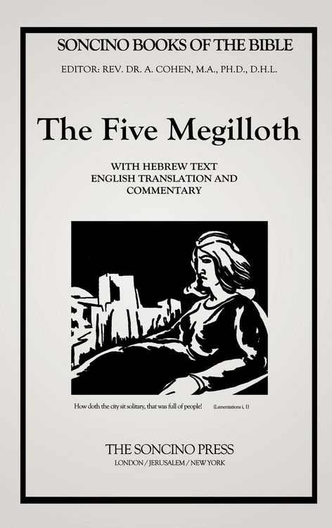 Produktbild: The Five Megilloth (Soncino Books of the Bible)