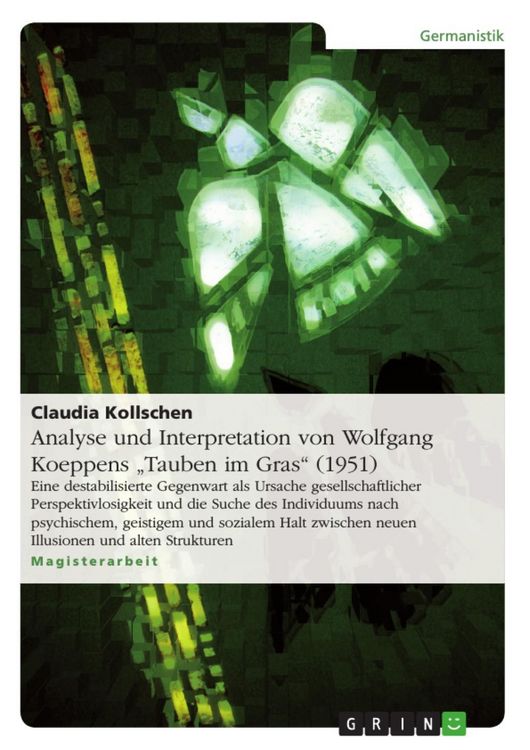 Produktbild: Zu: Wolfgang Koeppen 'Tauben im Gras' (1951)'