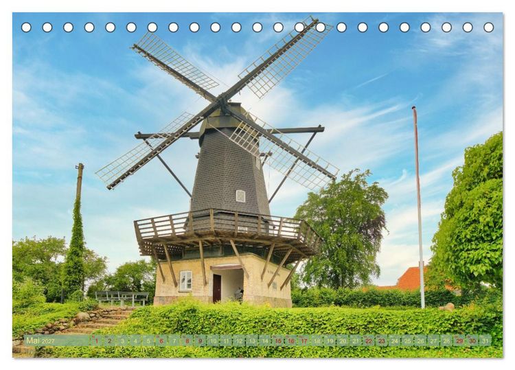 Produktbild: D&auml;nemark Lolland Ein Urlaub voller Mythen und Sch&ouml;nheiten (Tischkalender 2027 DIN A5 quer), CALVENDO Monatskalender