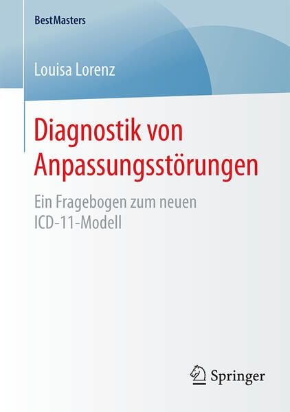 Produktbild: Diagnostik von Anpassungsst&ouml;rungen