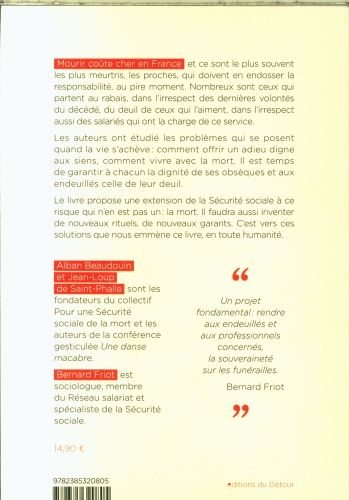 Produktbild: Le co&ucirc;t de la mort : la S&eacute;curit&eacute; sociale jusqu'au bout