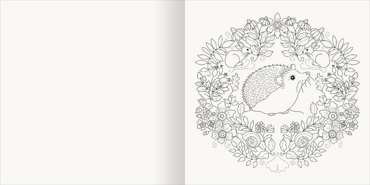 Produktbild: Aquarell-Malblock &ndash; Im Wald
