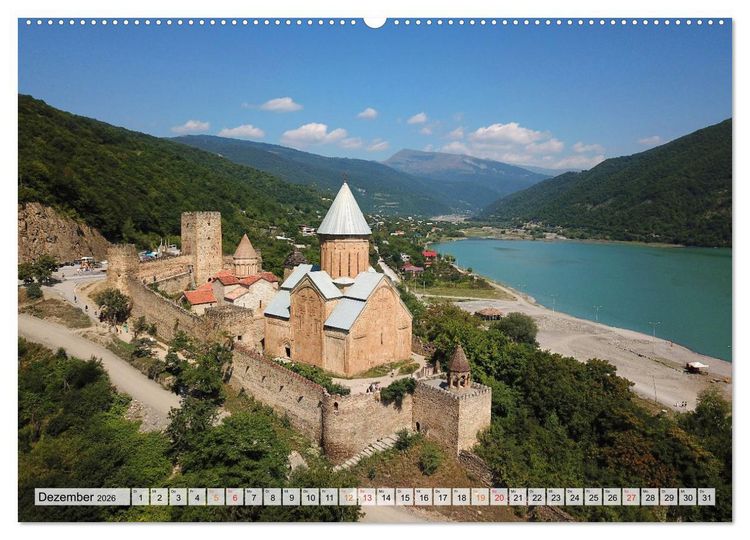 Produktbild: Sehnsucht Georgien (hochwertiger Premium Wandkalender 2026 DIN A2 quer), Kunstdruck in Hochglanz