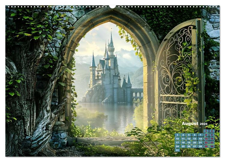 Produktbild: T&uuml;ren, die Geschichten erz&auml;hlen (Wandkalender 2026 DIN A2 quer), CALVENDO Monatskalender