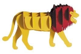 Produktbild: 3D Papiermodell. L&ouml;we